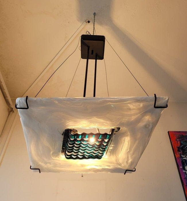 La Murrina - Lamp - Aquilone R60 - Muranoglas, Antiquités & Art, Antiquités | Éclairage
