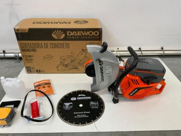 2x Daewoo - 2025 - DACNQ740S - Betonzaag Daewoo..., Doe-het-zelf en Bouw, Nieuw