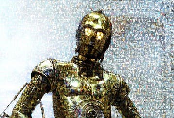 Crypto R2D2 & C3PO - Format XL 60x60 - Star Wars
