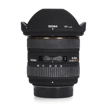 Sigma 10-20mm f/4-5.6 EX DC HSM - Nikon F - Groothoeklens, Ophalen of Verzenden, Comme neuf