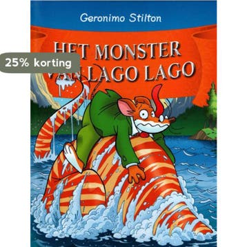 Het monster van Lago Lago 9789085924029 Geronimo Stilton, Verzenden, Gelezen, Geronimo Stilton