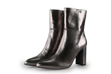 Mexx Enkellaarzen in maat 39 Zilver, Kleding | Dames, Mexx, Overige kleuren, Verzenden, Lage of Enkellaarzen