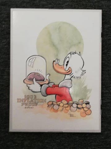 100 % à lépreuve de linflation - Patrick Block - Enseigne, Verzamelen, Disney, Nieuw