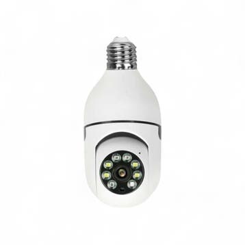Wifi Beveiligings Camera 360 graden draaibaar E27 Schroefaan, Verzenden, Nieuw