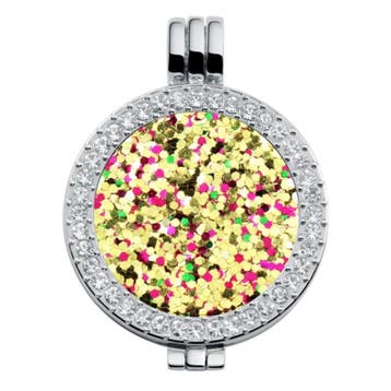 Fako Bijoux - Munthouder Strass + Munt Confetti -, Verzenden, Nieuw