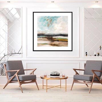 Dam Domido - Paisible... - 100 x 100 cm