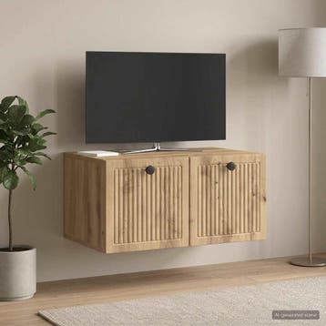 vidaXL Wandmontage TV-kast 59,5 x 41 x 30 cm Artisanaal, Huis en Inrichting, Verzenden, Nieuw