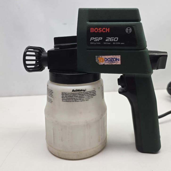 Bosch PSP260 Elektrische Verfspuit | Nette Staat, Doe-het-zelf en Bouw, Verf, Beits en Lak, Nieuw, Ophalen of Verzenden
