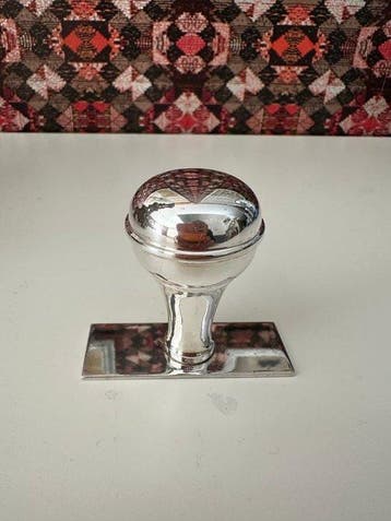 Argent Sceau de cylindre - Sceau en argent (Sans prix de