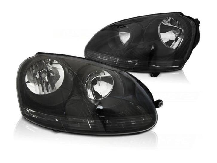 Koplamp units Black geschikt voor VW Golf 5, Auto-onderdelen, Verlichting, Nieuw, Volkswagen, Verzenden