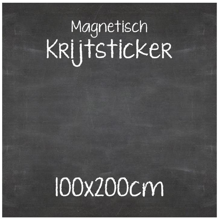 Magnetische Krijtsticker 100x200 cm, Maison & Meubles, Accessoires pour la Maison | Cadres, Envoi