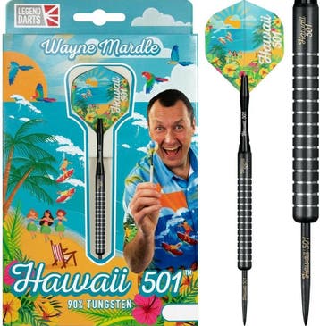 Legend Darts - Wayne Mardle Black - 22 gram (Dart Pijlen), Sport en Fitness, Darts, Ophalen of Verzenden, Nieuw, Pijlen