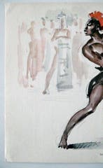 Paul Daxhelet - De dans van de Afrikaanse dorpschef Anga -