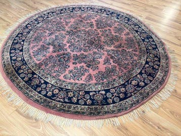 Sarouck - Vloerkleed - 2 m - 2 m - Royal Blumen fijn, Huis en Inrichting, Stoffering | Tapijten en Vloerkleden, Nieuw
