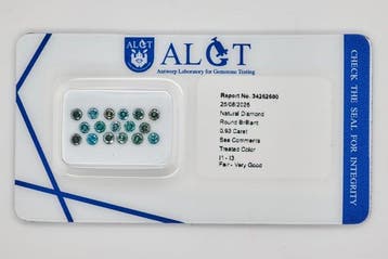 Sans prix de réserve - 17 pcs Diamant (Traitement de, Handtassen en Accessoires, Nieuw