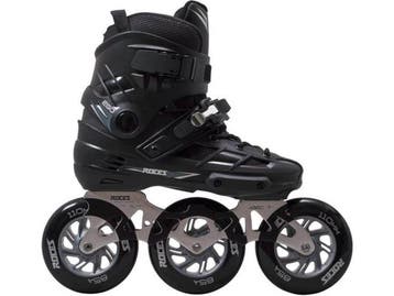 Roces Ego TIF 3x110 - Skeelers - 110 mm wielen 85A - Zwart, Sports & Fitness, Verzenden