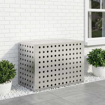 vidaXL Air Conditioner Hoes zilver 100 x 50 x 70 cm, Verzenden