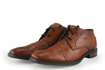 Bugatti Veterschoenen in maat 40 Cognac, Kleding | Heren, Schoenen, Bugatti, Overige kleuren, Verzenden, Zo goed als nieuw