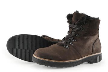 Waldlaufer Veterboots in maat 40 Grijs, Waldlaufer, Verzenden, Overige typen, Zo goed als nieuw