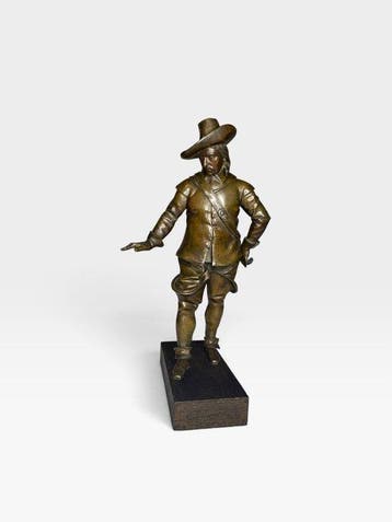 l’école française - Sculpture, Oliver Cromwell d’après Paul