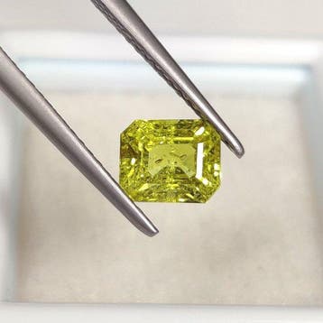 Zonder minimumprijs - 1 pcs Geel Saffier - 1.46 ct -