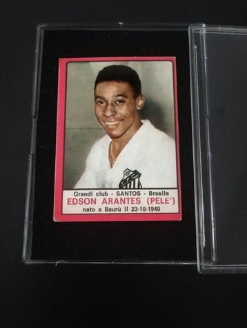 Panini Calciatori 1967/68 Pelé Sticker - Good (GD), Nieuw