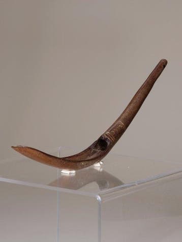 Grande cuillère à bouillie – Éthiopie – corne (Sans prix de