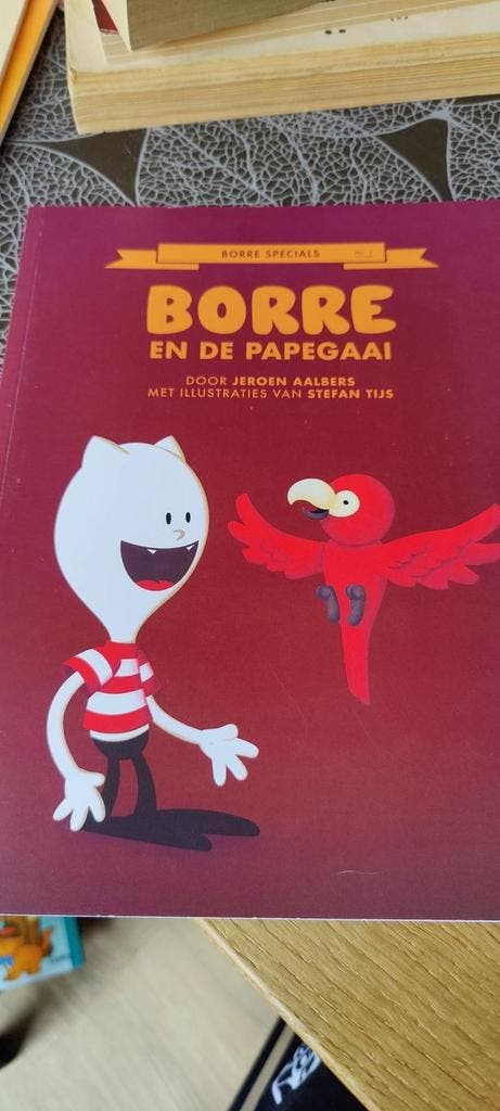 Borre en de papegaai / 1 / Borre Specials / 1 9789089222770, Livres, Livres pour enfants | 4 ans et plus, Envoi