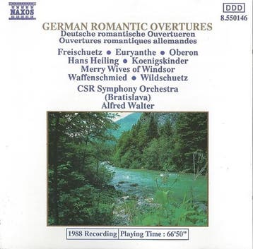 CSR Symphony Orchestra (Bratislava), Alfred Walter - German, Verzenden