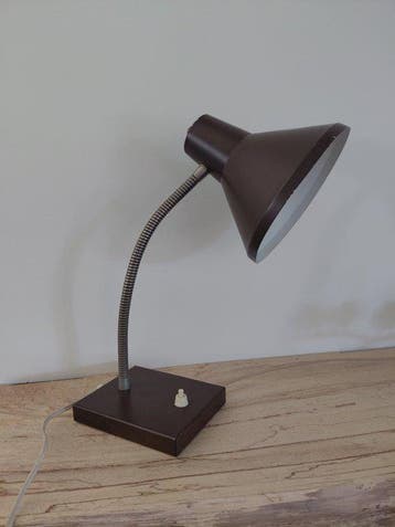 Hala - Tafellamp - Model 755 - IJzer - Vintage Halla Zeist
