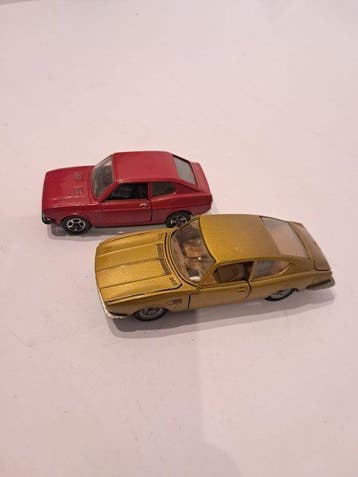 Mebetoys 1:43 - Modelauto (2) - Fiat Dino e Fiat 128, Nieuw