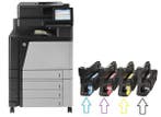 HP - HP Huismerk Set Drums SD880 Black,yellow,cyaan, Magenta, Computers en Software, Printerbenodigdheden, Ophalen of Verzenden