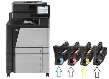 HP - HP Huismerk Set Drums SD880 Black,yellow,cyaan, Magenta, Ophalen of Verzenden, Nieuw, Toner, HP