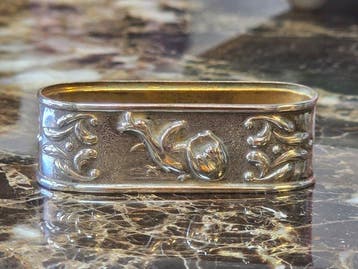 Rond de serviette - Poussin - Argent 833 - (Sans prix de