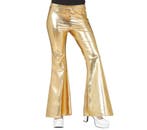 Disco 70S Broek Goud Dames, Kleding | Dames, Verzenden, Nieuw