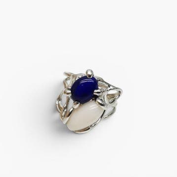 Koraal - Argento 925 - Ring - Italiaans vakmanschap, Antiek en Kunst