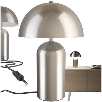 Kleine retro-tafellamp Altea, paddenstoeldesign, 40W, Verzenden, Nieuw