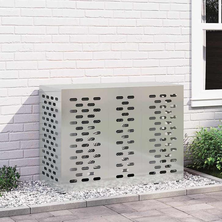 vidaXL Air Conditioner Hoes zilver 110 x 50 x 80 cm, Electroménager, Climatiseurs, Envoi