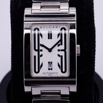 Bvlgari - Rettangolo - RT45S - Heren - 2000-2010