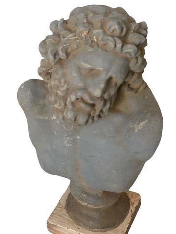 sculptuur, Dorso laocoonte - 42 cm - Gegoten steen