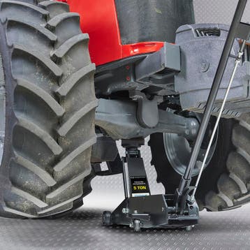 Datona Werkplaatskrik 5 ton met hoge assteunen 12 ton -, Auto diversen, Krikken, Ophalen of Verzenden, Nieuw