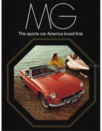 1972 MG BROCHURE ENGELS, Ophalen of Verzenden