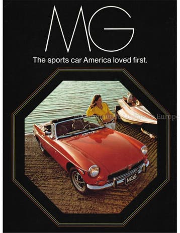 1972 MG BROCHURE ENGELS, Ophalen of Verzenden
