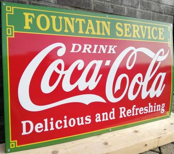 Coca Cola Fountain service, Verzamelen, Merken en Reclamevoorwerpen, Verzenden, Nieuw