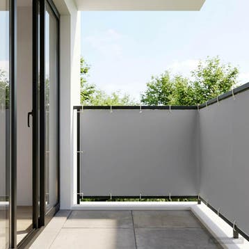vidaXL Balkon Privacy Scherm 150 x 300 cm Stof met, Verzenden, Nieuw
