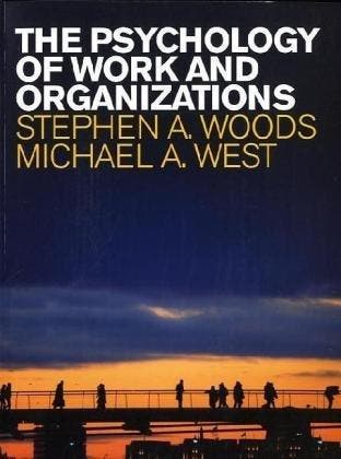 The Psychology of Work and Organizations 9781408018866 Woods, Verzenden, Woods
