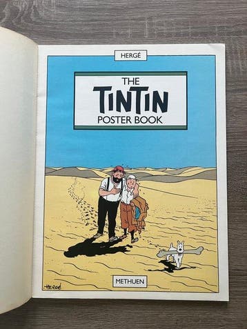 Kuifje - 1 Poster Book - 21 Posters - 1989, Boeken, Nieuw