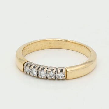 Bague - 18 carats Or jaune