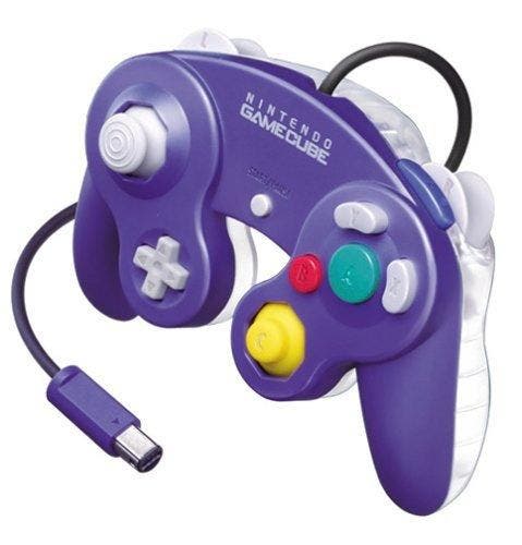 Gamecube Controller Transparant Paars Origineel, Games en Spelcomputers, Spelcomputers | Nintendo GameCube, Zo goed als nieuw