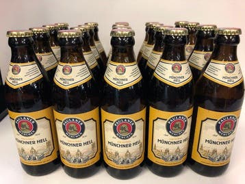 Paulaner Munich Münchener Hell - 33cl - 20 flessen